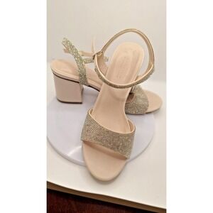 PRIMARK Women's‎ Rhinestone  Pointed Toe Sandals SZ 7